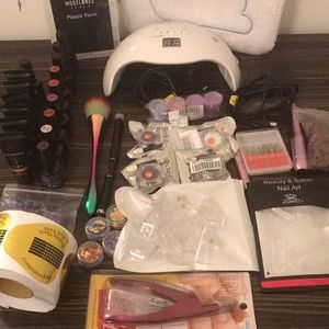 Huge Polygel Beginner Set/ Nail Bundle